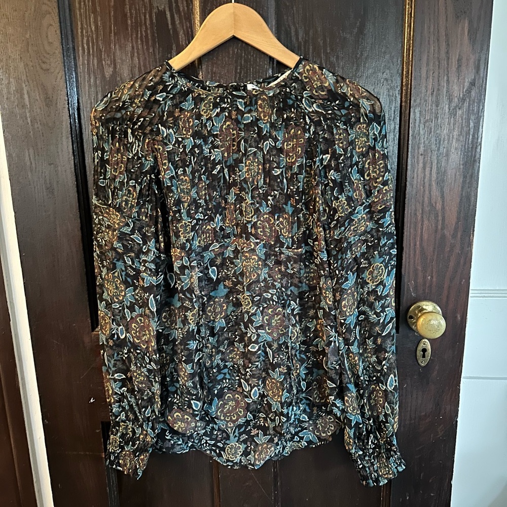 Women’s floral blouse